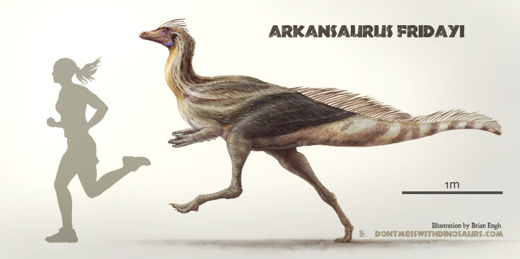 Arkansaurus lateral view