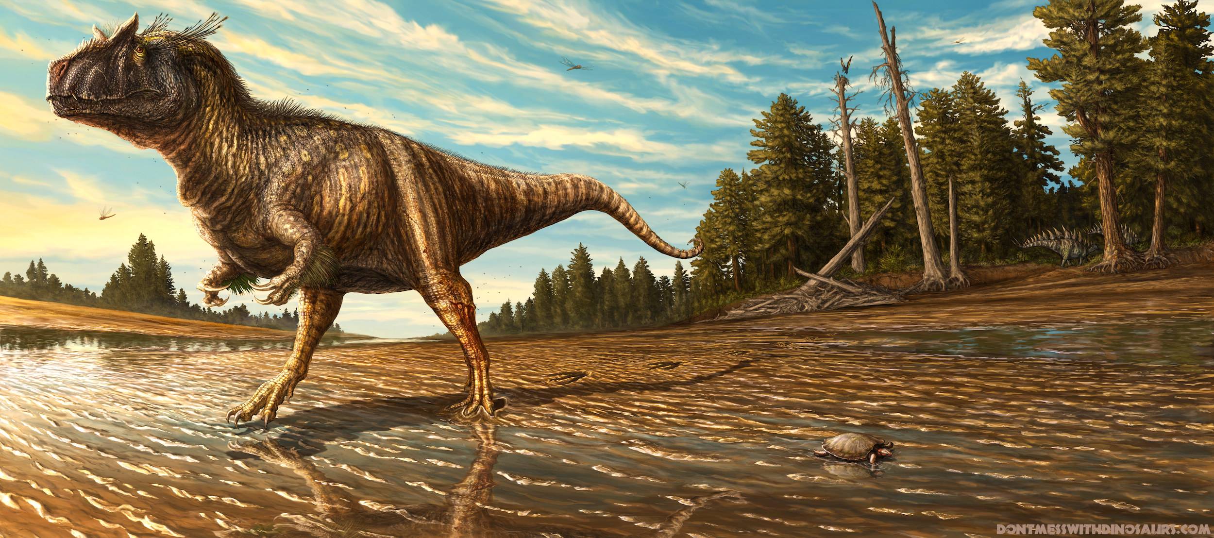Аллозавр палеоарт
